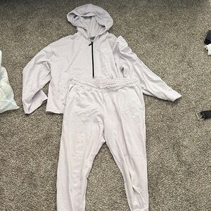Nike Lavender Hoodie and Joggers Set